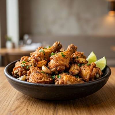 Frango frito crocante